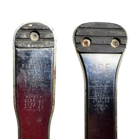 Vintage Ace Fastener Corp Model 502 Stapler Bakelite Chicago IL Made In USA - Picture 10 of 10